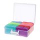 thumbnail image 4 of Estuche de almacenamiento dividido, portátil, premium, práctico y profesional, organizador de tarjetas, con 18 compartimentos interiores individuales. Vistoso, 4 of 8