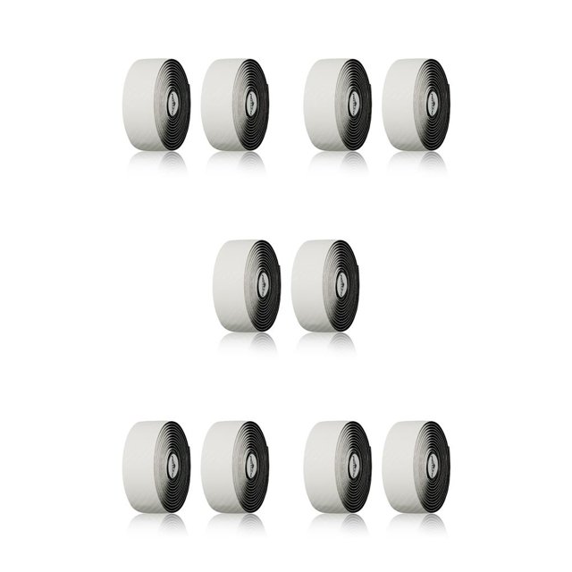 pitrice 2PCS/Box Road Racing Bike Wraps Anti-slip Super Elastic Bicycle Handlebar Belt Portable Comfortable Cycling Tapes White 5Set