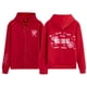 thumbnail image 5 of Sudadera con capucha y cremallera de estilo coreano para niños callejeros para hombres y mujeres, sudadera informal holgada para estudiantes, 5 of 5