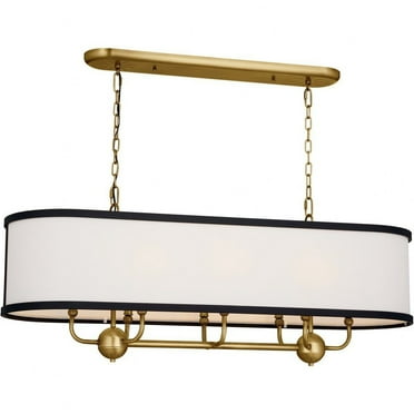 Kichler Lighting - Heddle - 8 Light Double Linear Chandelier In Homestead