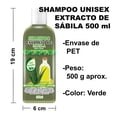 thumbnail image 4 of Shampoo VIVONATURAL con Extracto DE Sábila 500 ml fortalecedor e hidratante del Folículo Piloso, 4 of 5
