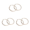 thumbnail image 4 of Qarigey 1 par de pendientes para niña, pendientes decorativos de oro rosa para mujer con orificio para la oreja, decoración para mujer para fiesta de Type1 NO1, 4 of 6