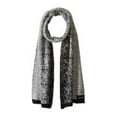 thumbnail image 2 of Calvin Klein Lurex Ombre Scarf Black Scarf 11 x 70 inches, 2 of 2