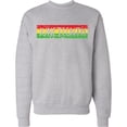 thumbnail image 2 of Inktastic Juneteenth Banner in Red Yellow and Green Adult Sweatshirt, 2 of 4