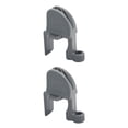 thumbnail image 2 of Kenally Clips para guardabarros, tacos de riel ajustables duraderos a prueba de herrumbre, prácticos soportes de suspensión para Gris 2piezas, 2 of 6