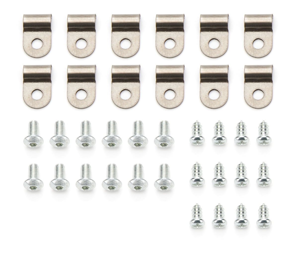 Stainless Steel 3/16" Huck Rivet & Collar Kit For Peterbilt 379 Hoods - 100 Rivets + 100 Collars