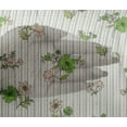 thumbnail image 4 of oneOone Viscose Chiffon Light Green Fabric Stripe|Leaves & Floral Artistic Fabric For Sewing Printed Craft Fabric By The Yard 42 Inch Wide, 4 of 4
