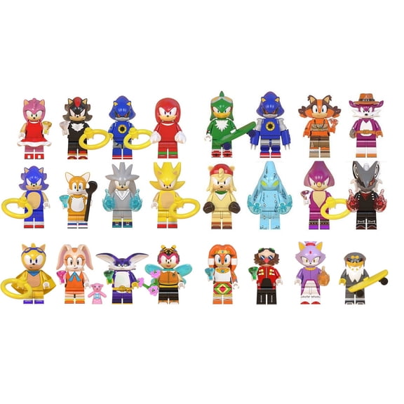 Hedgehog The Minifigures Collection Custom 24 Set
