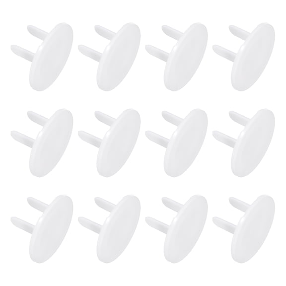 12 Pack Outlet Covers Proofing, Plug Covers Easy Installation Electric Plug Protectors Plugs White