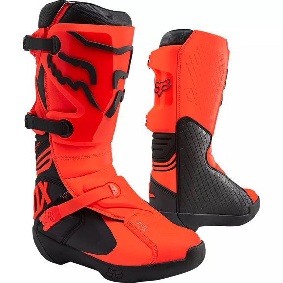 Fox Comp Boots (10.5, Flo Orange)