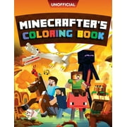 ORDINARY VILLAGER Minecraft Coloring Book: Minecrafter's Coloring Activity Book: 100 Coloring Pages for Kids - All Mobs Included (An Unofficial Minecraft Book) (Paperback)