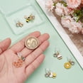 thumbnail image 3 of 6Pcs Dust Plug Charm Type C Anti Dust Plugs 0.8~1.3 inch Long Mobile Dustproof Plugs with Bee Honeycomb Pendants USB C Port Caps Protector Pendants Charging Port Plugs for Most Type C Phone, 3 of 6