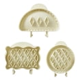 thumbnail image 2 of 3 Pack Hand Pie Molds for Baking - Dough Presser Mini Pocket Pie Molds - Fall Thanksgiving Halloween Pie One Press Mold Maker, 2 of 7