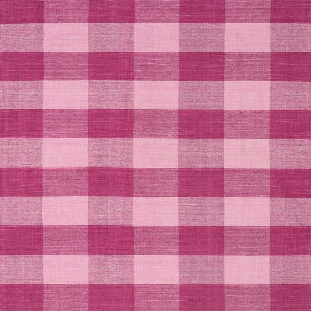 Ahgly Company Indoor Square Contemporary Deep Pink Abstract Area Rugs, 4' Square