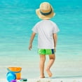 thumbnail image 4 of FORMRS Boys Rash Guard Short Sleeves Swim Shirt Quick Dry UPF 50+ Sun Protection, Sizes 3-12T, Abstract Painting, 4 of 6