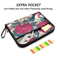 thumbnail image 2 of Organ Folder 14.2 x 0.8 x 10.6 Inches 13 Separate Pockets A4 Size Documents Folder A Sort Storage File Manager For The Home Office Flowers and Bird, 2 of 7