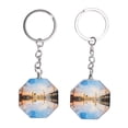 thumbnail image 2 of Llavero Con Foto, Llavero Con Foto, Cadena De Metal, Regalo, 2 Llaveros De Doble Cara Para Recuerdo De Fiesta De Boda, 2 of 7