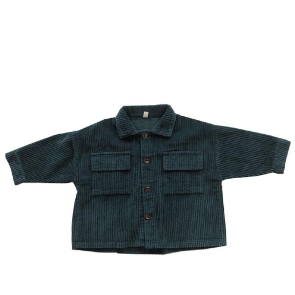 Esaierr Toddler Baby Boy Girl Jackets Cardigan Long-Sleeved Button Vintage Jacket for 3-7T