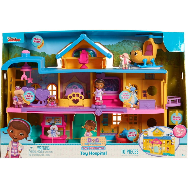 Disney Doc Mcstuffinsville Hospital Playset Walmart