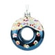 thumbnail image 2 of Adornos Colgantes de Dona para Árbol de Navidad | Juego de 4 Adornos Navideños de Plástico | Forma de Dona Escarchada de Colores con Chispas | Ideal para Decorar Árboles de Navidad, Coronas, Guirnald, 2 of 6