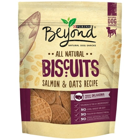 Purina Beyond Salmon & Oats Recipe Dog Biscuits, 25 Oz ...