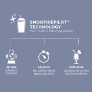 Vitamix Nano Personal Blender with SmoothiePilot Adaptive Blending Technology, 2 20 oz Blending Cups, Black