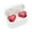 Red, variant on Hiroekza Wireless Earbuds Heart Shaped Bluetooth Earphones Noise Reduction Sports Wireless in Ear Bluetooth Earphones Ear Buds Wireless Bluetooth Earbuds