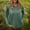 Green, variant on Women's Large Size V Neck Hooded Long Sleeved Fashion Casual Hoodie Blouse Funnel Neck Sweatshirts for Women Ladies Full Zip Shirts Leggings Sweatshirts Ladies Outfits Hoodie Jacket Drawstring Jacket