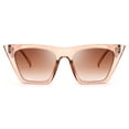 thumbnail image 5 of FEISEDY Vintage Square Cat Eye Sunglasses Women Trendy Cateye Sunglasses B2473, 5 of 8