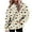 Yellow, variant on AOOCHASLIY Women Fall Tops Women's Long Sleeve Blouse Casual Tops Fashion Printed Pocket Sweatershirt