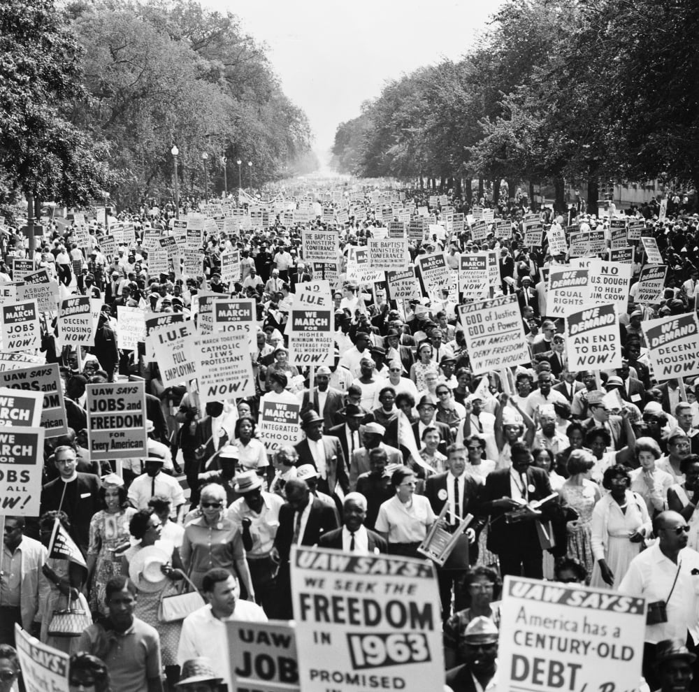 March On Washington 1963 Nparticipants In The March On Washington For