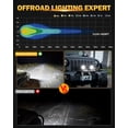 thumbnail image 3 of Luces Offroad LED Auxbeam Redondas de 4 pulgadas 90W 9000LM 2 unidades, 3 of 6