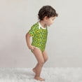 thumbnail image 4 of Daiia Kiwi Fruits Summer Printed Unisex-Baby Short Sleeve Onesies Bodysuits Baby Climbing Clothes Soft and Comfortable Romper with Expandable Shoulder Design-6 Months, 4 of 8