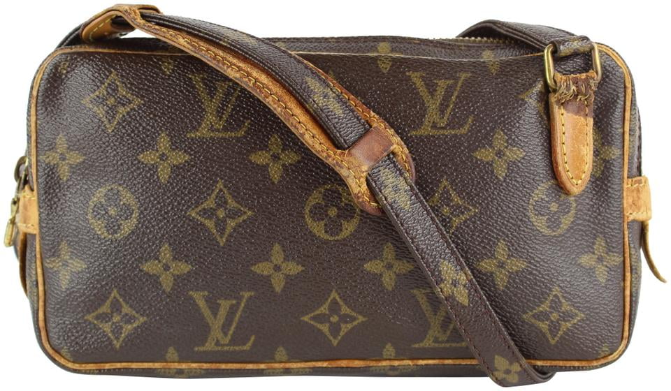 Louis Vuitton Monogram Pochette Marly Bandouliere Crossbody Bag 10LVS1210 -  Walmart.com