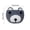 Dark Gray, variant on Cute Bear-Shaped Woven Rope Storage Basket with Handles – Small Organizer for Nursery, Bathroom, or Home Decor, Foldable Blanket and Towel Bin