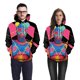thumbnail image 3 of Sudadera con capucha para hombre y mujer, jersey con estampado 3D, ropa de calle, color rosa, Unisex, 3 of 4