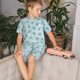 thumbnail image 4 of Fotbe Sea Turtle Pijama Estampada de 2 Piezas para Niños – Ropa de Dormir de Manga Corta Cómoda para Niños y Niñas, Camiseta y Shorts de Algodón-Small, 4 of 6