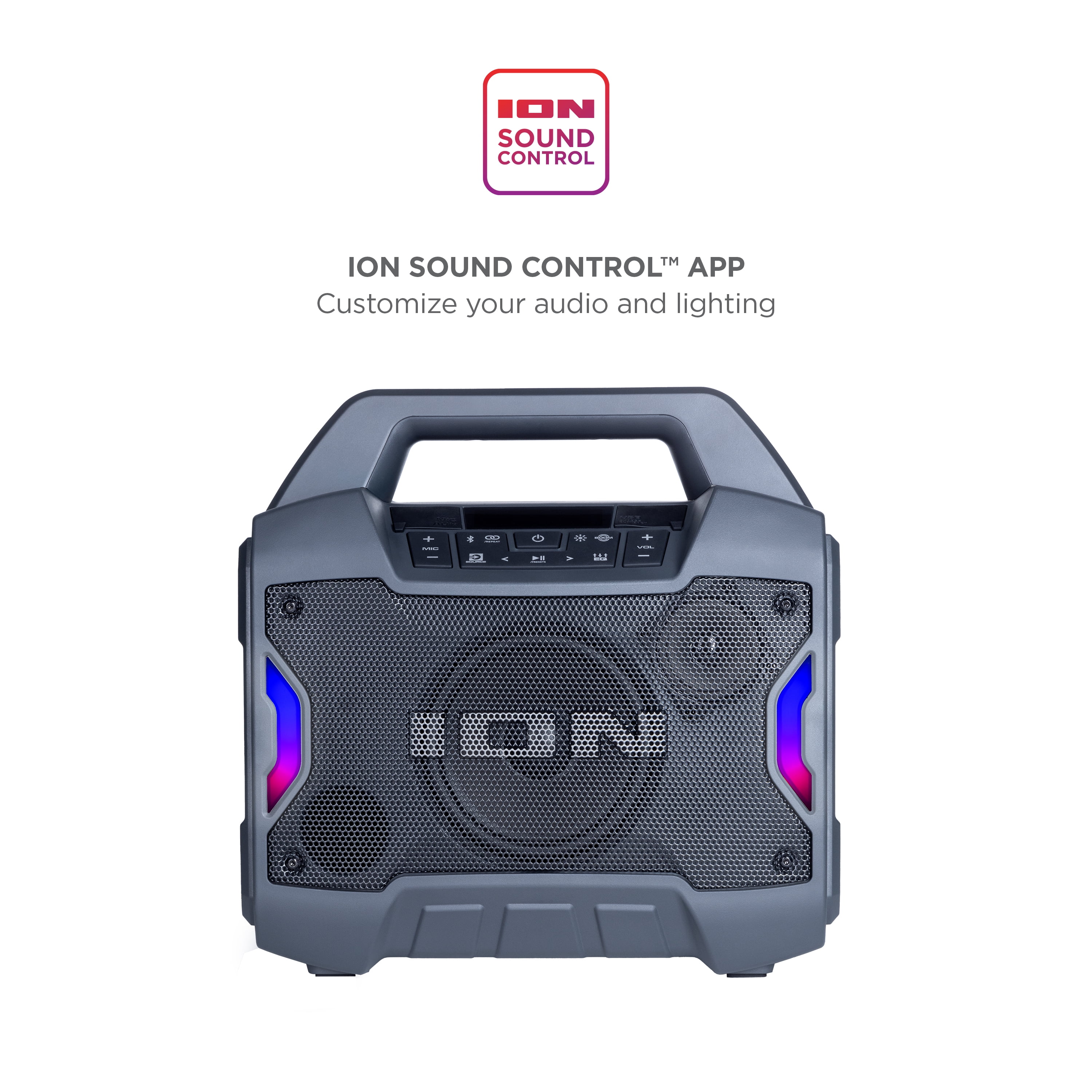 ION Audio Game Day Primetime Portable Rechargeable Speaker with