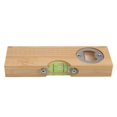 thumbnail image 1 of Wooden Spirit Level Bottle Opener Durable Portable Beer Opener Gift & Craft Tool for Home & Bar, 1 of 5