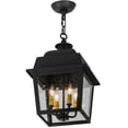 thumbnail image 5 of Meyda 139539 12 in. Square Stockwell Hanging Lantern Pendant, Wrought Iron Spectrum Clear Seedy, 5 of 5
