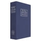 thumbnail image 5 of Libro Seguro, Ocultación Tacto Suave Simulación Libro Caja Fuerte Aleación De Aluminio ABS Con Cerradura Para Oficina ANGGREK Azul, 5 of 8