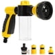 thumbnail image 2 of Pulverizador De Jabón Para Lavado De Autos Boquilla De Manguera De Control De Un Botón Pulverizador De Jabón Con 8 Patrones De Rociado 4 Conectores Rápidos Boquilla De Lavado De Autos Con Dispensador Muyoka Hogar, 2 of 6