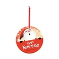 thumbnail image 2 of Xihbxyly Delicado Colgante de Árbol de Navidad, Diseño de Arte En Hierro, Decoración Navideña, Adorno Navideño Creativo, Material de Hierro Seguro, 8 Cm de Diámetro, 2 of 3