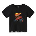 thumbnail image 3 of Camisetas divertidas de dibujos animados de Blaze y los Monster Machines para niños, camisetas geniales de verano para bebés, camisetas para niños, ropa para niñas, 3 of 5