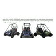 thumbnail image 2 of Trailmaster Ultra Mini XRX+ Go Kart Buggy, High Back Seats, Adjustable for Younger Riders, Throttle Limiter and Kill Remote. with Pre-Assembled Version Now! (Pre-Assembled, Black), 2 of 2