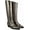 Pewter Snake, variant on Women's Billie Western Knee High Boot Crimson Red Snake 7M