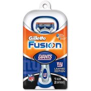 Gillette Fusion Manual NY Giants Razor