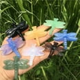 thumbnail image 2 of Crystland Mixed Material Carving Dragonfly Art Decoration Ornament Healing Gift 10pcs, 2 of 7
