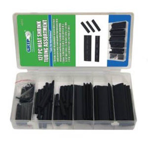 43113 - TUBING HST Tailles Assorties Noir 127 Pcs/paquet