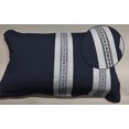 thumbnail image 5 of BedDecor Radiance Diamond Dreams Cotton Duvet Set with Exquisite Elegance and Embroidered Allure(Navy Blue, Full/Queen), 5 of 5